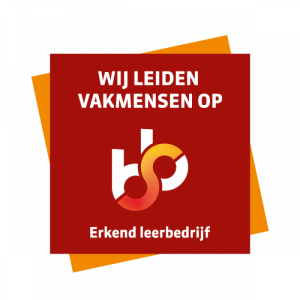 Logo Erkend leerbedrijf - Wij leiden vakmensen op